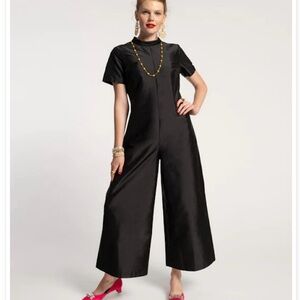 Frances Valentine Black Wide-Leg Jumpsuit